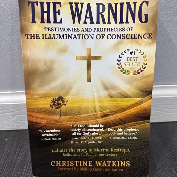 The Warning Book by Christine Watkins - like new condition - Picture 1 of 3